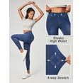 thumbnail image 3 of Jeans elásticos Jeggings IUGA Tummy Control para mujer de cintura alta, 3 of 6