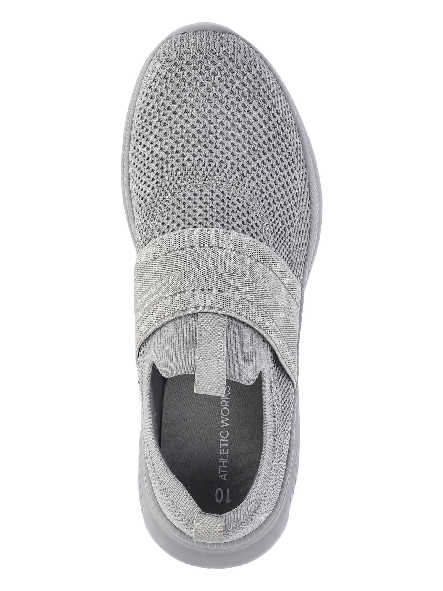 Athletic Works Men's Banded Jogger Slip-On Sneakers, Wide Width Available