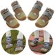 thumbnail image 1 of 2 pares de botas protectoras para perros, zapatos impermeables para perros, adecuados para perros medianos y grandes, color caqui (talla 2) brillar Electrónica, 1 of 5