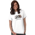 thumbnail image 3 of Cat Mouse Funny Cute Kitty Pet Owner Plus Size Crewneck Graphic Tee Shirt Brisco Brands 2X, 3 of 5