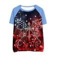 thumbnail image 3 of MAIHAN 250 Years Tshirt Women Women Patriotic T-Shirt 250 Years Independence Tee Summer Baggy Tops Funny Tshirts Shirts for Women, 3 of 3