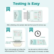 Easy@Home Accurate Instant 12 Panel At-Home Urine Drug Test 10 Piece