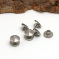 thumbnail image 5 of 20pcs Tornillos de encuadernación de acero inoxidable Remaches de perno de uñas para álbumes de fotos Tachuelas de cuero Tachuelas Cinturón Cinturón Sujetadores 10mm Casquillo, 5 of 5