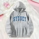 thumbnail image 1 of Sudaderas con capucha para mujer, sudadera con cuello redondo, informal, a la moda, ropa de calle clásica, Tops, jersey para vacaciones, compras en la , SG Yinane sudadera para mujer, 1 of 8