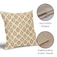 thumbnail image 4 of Brythos 2Pcs Throw Pillow Covers,Premium Polyester Linen Blend Pillow Covers,Couch Pillow Covers,Style13,20"X20", 4 of 6