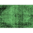 thumbnail image 1 of Ahgly Company Indoor Rectangle Abstract Emerald Green Modern Area Rugs, 5' x 7', 1 of 4