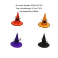 thumbnail image 3 of Qarigey Sombreros de para Halloween, gorros de mago Unisex, disfraz de Cosplay, sombrero transpirable, vestido elegante a prueba de sudor para Disfraces de disfraces Negro Qarigey AP012573-04, 3 of 6