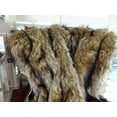 thumbnail image 3 of Thomas Collection Light & Dark Brown Wolf Faux Fur Throw Blanket - 16406, 3 of 5