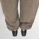 thumbnail image 3 of Zapatillas de ballet VorisVina con puntera cuadrada y cordones para mujer, color negro, 3 of 7