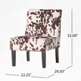 thumbnail image 4 of Upholstered Rubberwood Chair Having Tapered Legs - Assembly Required for This Piece, 4 of 13