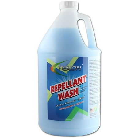 TEKON REPELLANT WASH: Natural All Purpose Surface & Glass Cleaner. Cleans, Polishes & Protects Glass, Stainless Steel, Granite, LCD Screen, More,