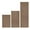 Brown, variant on Dmlowu Kitchen Mats for Floor Luxury Cotton Kitchen Rugs Sets of 3 Quicker Dry Non Slip Kitchen Rugs Comfortable Water Oil Proof Kitchen Floor Mat Large Size Solid Color Kitchen Mat