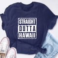 thumbnail image 2 of EcoLoom Straight Outta Hawaii Short Sleeve Unisex T Shirt, 2 of 6