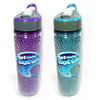 2 Gel Water Bottles Freezable Double Wall Hiking Outdoor Sports Camping Hiking