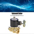 thumbnail image 4 of Électrovanne 2W-160-15 G1/2 po en laiton, normalement fermée, pour eau, air, gaz, 24 V CC, 4 of 4