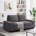 thumbnail image 3 of 2-Seat Sofa 71.25",Soft and Comfortable,Apartments Small Sofa, Suitable for Living Room, Bedroom,Removable Back Cushion and Easy toolSuitable, 3 of 8