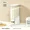 Large White, variant on UFORU narrow-mouth sealed grain storage container, 11 lb/22 lb large capacity, BPA-free food-grade grain box, insect-proof and moisture-proof, one-press design for grains, beans, pet food, kitchen st