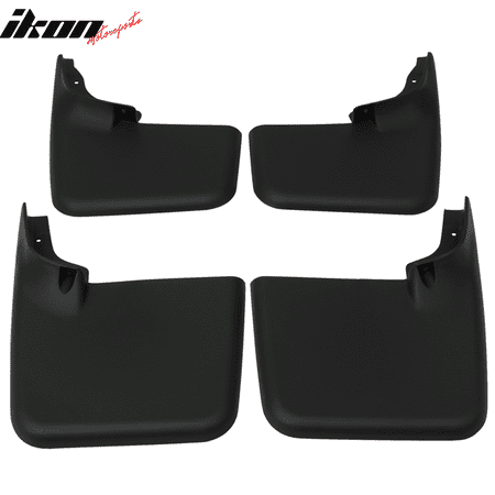 Compatible with 04-14 Ford F150 Mud Flaps Splash Mud Guards Without Fender Flares 4Pc