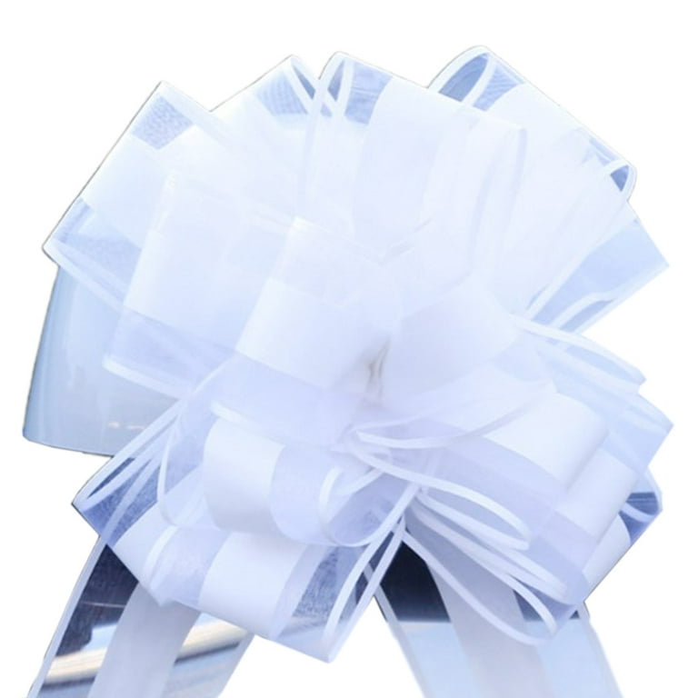 Pull Bows for Gift Wrapping,10 PCS Large Gift Bow for Presents Beige