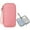 Pink, variant on HongHeng Travel Cable Organizer Pouch Electronic Accessories Carry Case Portable Waterproof Double Layers All-in-One Storage Bag for Cord, Charger, Phone, Earphone