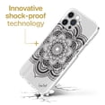 thumbnail image 3 of Case Yard iPhone-11-Pro-Max Case Clear Soft & Flexible TPU Ultra Low Profile Slim Fit Thin Shockproof Transparent Bumper Protective Cover Drop Protective Cell Phone Cases (Flower Mandala), 3 of 8
