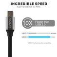 thumbnail image 2 of Quick Charging Dual PDUSB-C cable Compatible with Android Tablets/Windows/PC/ Mice/Digital Camera's with 100W Power Delivery Certified. (1.M 3.3ft)!, 2 of 5