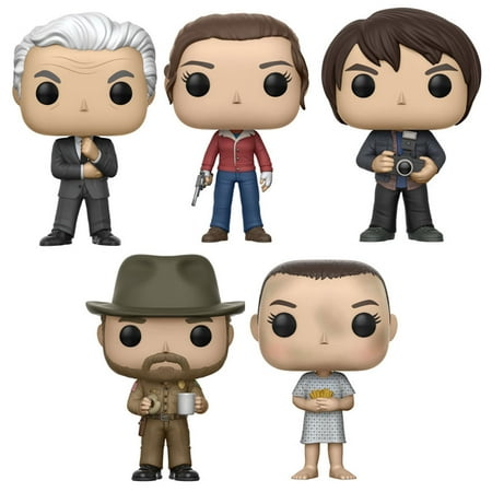 Funko POP! Television - Stranger Things S2 Vinyl Figures - SET OF 5 (Nancy, Jonathan, Hopper, Eleven