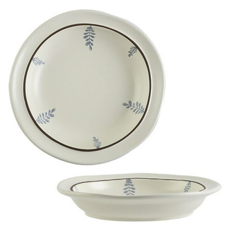 

Qeeadeea Large Ceramic Pasta Bowl Stackable Deep Soup Plate Salad Bowl Pasta Salad Bowls Large Serving Bowl Ceramic-two piece set-700ml / 24oz