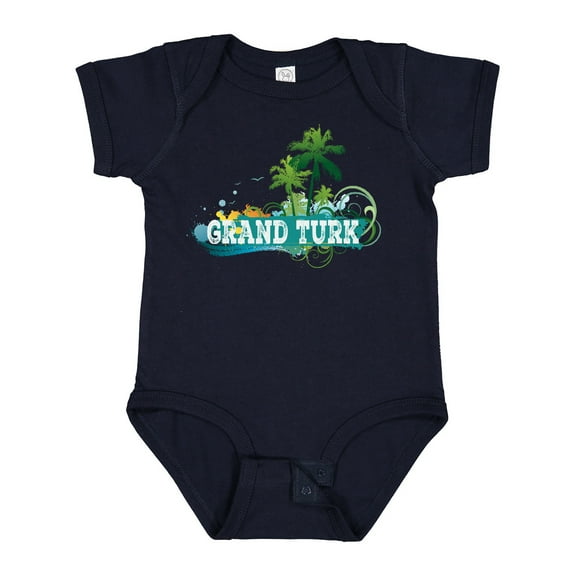 Inktastic Grand Turk Island Boys or Girls Baby Bodysuit