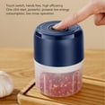 thumbnail image 4 of Picadora De Ajo Eléctrica De 250 Ml, Mini Picadora De Verduras Portátil, Picadora De Cebolla, Procesador De Alimentos Portátil, Molinillo De Ajo Con Carga USB, Triturador Para, 4 of 7