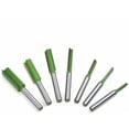 thumbnail image 3 of 7pcs 6mm Shank Straight Router Bit Set, Single/Double Flute Router Bit, Woodworking Router Bit Straight Cut Router Flush Trim Pattern Router for Woodworking, 3 of 5