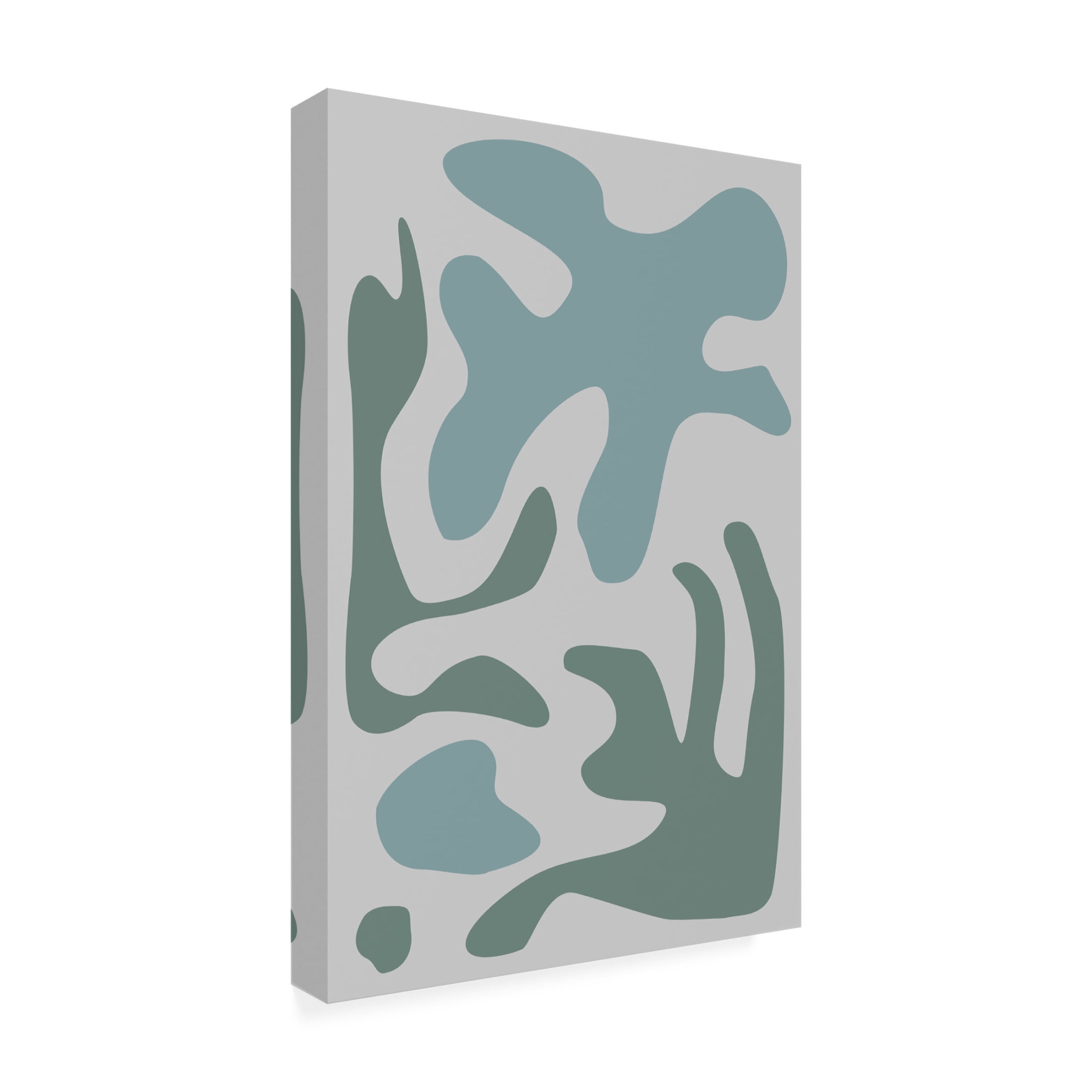 Trademark Fine Art Pictufy Studio Seaweed Teal No 2 Canvas Wall Art