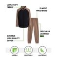 thumbnail image 2 of RBX Boys Sweatsuit Set Tech Fleece Zip-up Puffer Jacket and Jogger Sweatpants Athletic Outfit 2 Piece, 2 of 7