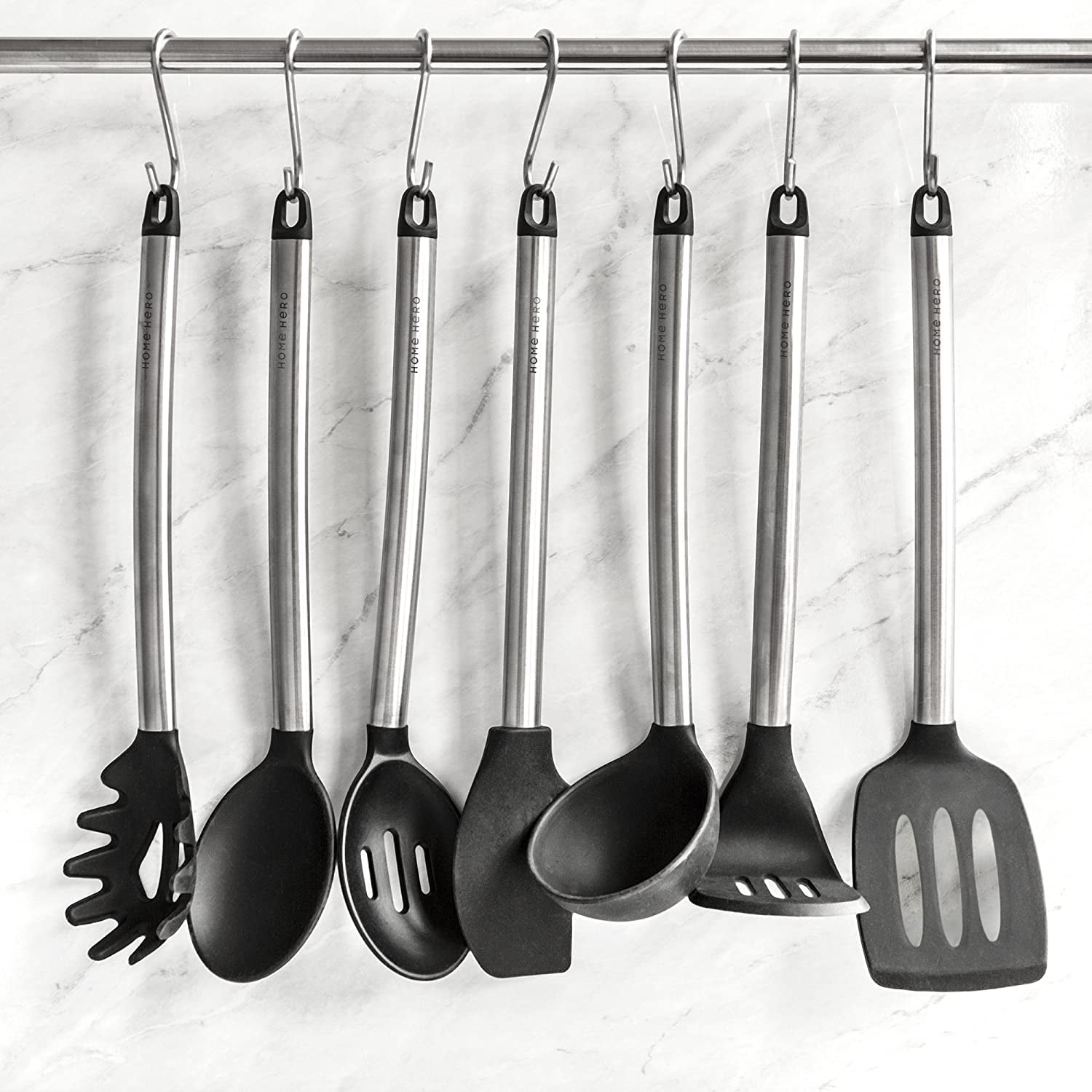 Dropship 23Pcs Kitchen Utensil Set Stainless Steel Nylon Heat Resistant Cooking  Utensil Tool Kit to Sell Online at a Lower Price