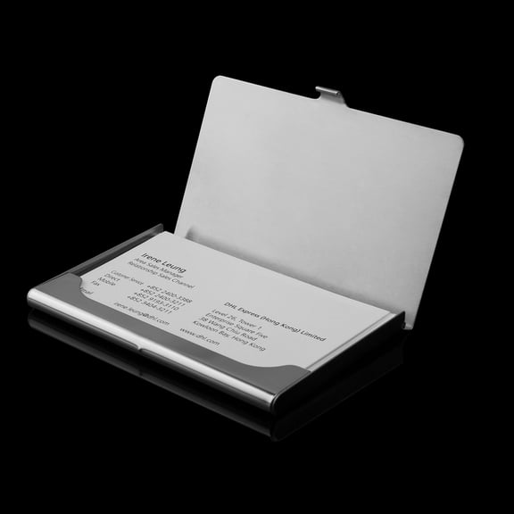 Credit Card Holder Men Gift Cards Pocket Holders Business Metal Stainless Steel