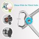 thumbnail image 3 of Nail Clippers for Men Thick Nails - Large Toe Nail Clippers for Thick Nails for, 3 of 5