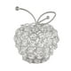 thumbnail image 2 of Adornos de frutas de cristal con diamantes de imitación hechos a mano coleccionables para decoración de escritorio Manzana plateada A, 2 of 7