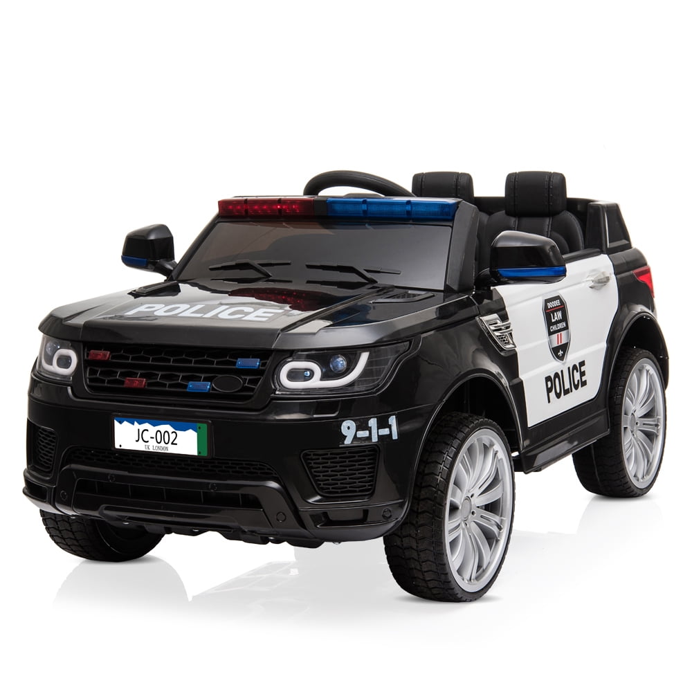 Police Cop Car SUV 12v-Dual Motor Electric Power Ride On Car with Remote Control 