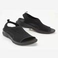 thumbnail image 1 of Sandalias Mujer Estilo Americano Otoño y Verano Malla Suela Gruesa Boca de Pescado Tejido Casual Deportes Zapatos de Gran Tamaño, 1 of 4