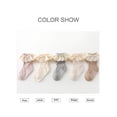 thumbnail image 3 of Toddlers Baby Girls Ruffled Socks Infant Cotton Ankle Socks with Lacework Socks Decoration Breathable Kids Socks Accessories, 3 of 6