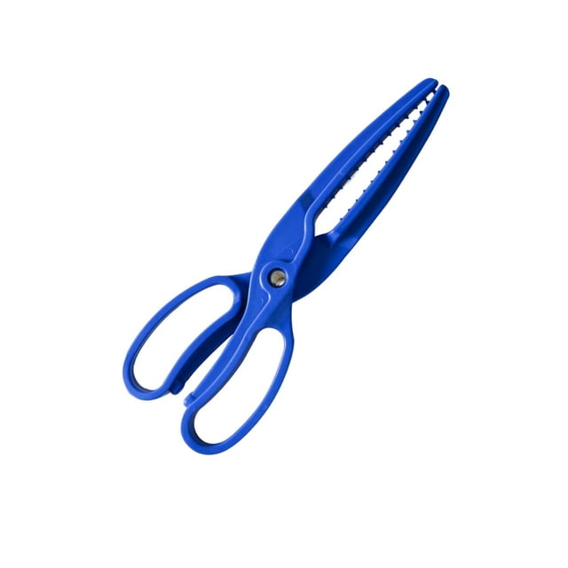 Dark Blue Lightweight Plastic Clip Scissors Type Fish Clamp Floating Water Control Fish Fishing Tool Fishing Catch Fishing Gear Fishing Pliers For Anglers