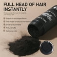 thumbnail image 4 of Mooyam Hair Fibers for Thinning Hair - 30g Bottle Hair Powder, Hair Thickener & Topper for Fine Hair for Men Women, Brown, 4 of 11