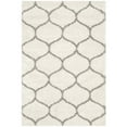 thumbnail image 1 of Safavieh Hudson Shag 10' X 14' Power Loomed Rug in Ivory and Gray, 1 of 3