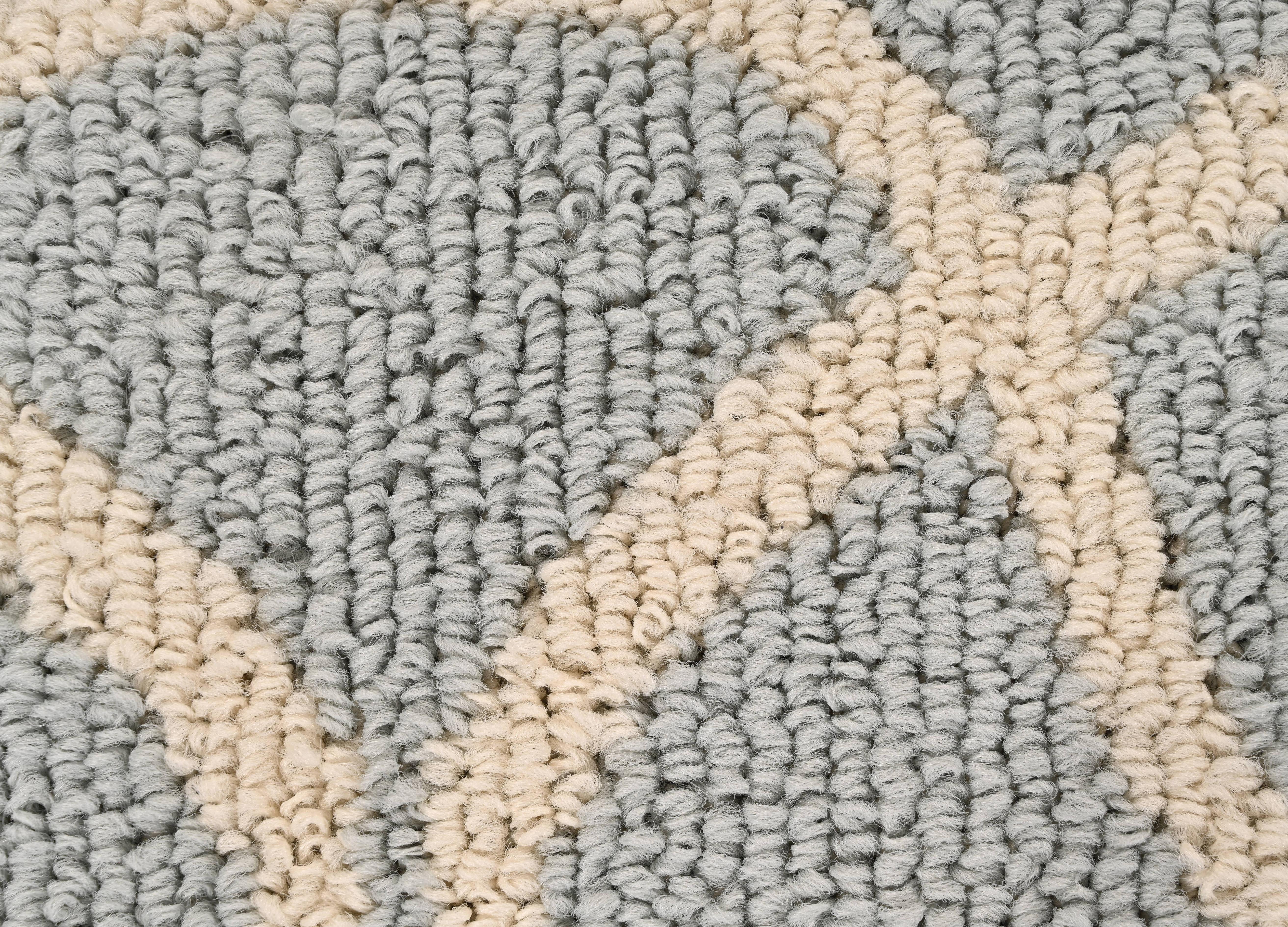 Mainstays Drizzle Silver/Ivory Indoor Area Rug, 5' x 7'