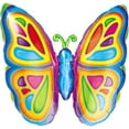 thumbnail image 1 of Bright Butterfly Mini Shape Balloon, 1 of 2