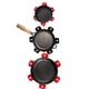 thumbnail image 5 of Xihbxyly Protectores de Ollas y Sartenes, Juego para Evitar Rayones En Utensilios de Cocina, Separadores Antideslizantes para Sartenes, Ahorrador de Espacio para Cocinas de Autocaravanas, Tapete Mult, 5 of 7