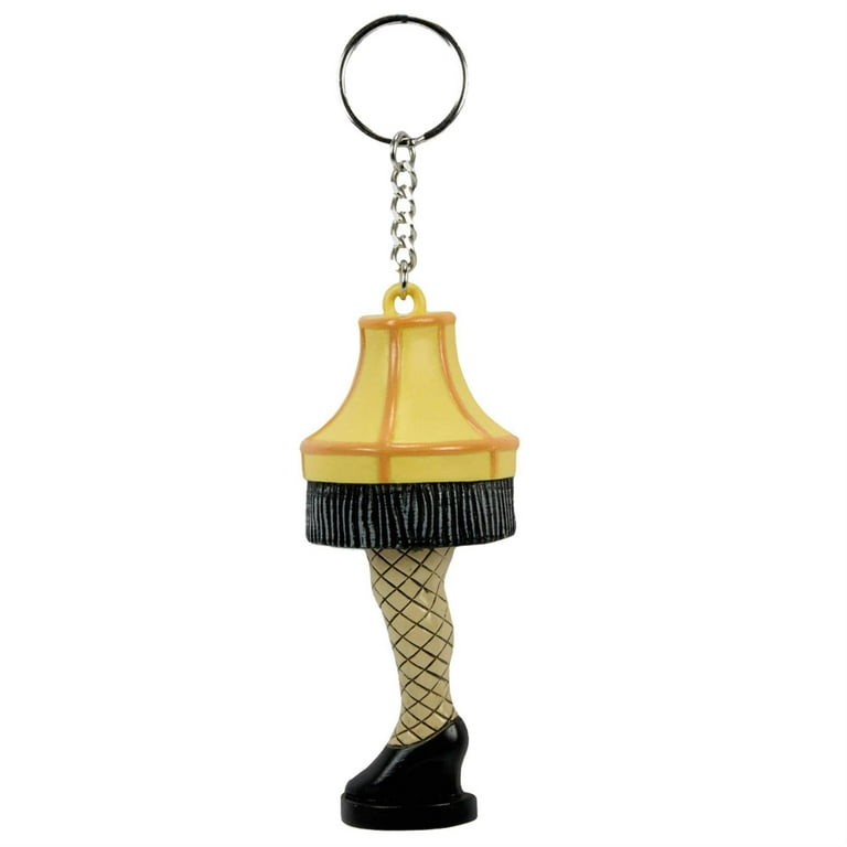 A Christmas Story Leg Lamp Keychain Xmas Movie Talking Key Chain