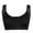 Black, variant on Women No Steel Ring Shockproof Venting Hole Sports Bra Top Plus Size Gym Running Fitness Sports Tops