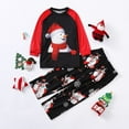 thumbnail image 1 of Awdenio Christmas Child Printed Blouse Tops+Pants Xmas Family Matching Pajamas Set, 1 of 6