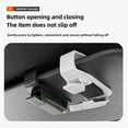 thumbnail image 6 of Car Glasses Holder sunglasses holder For Audi A8 Press type Multi-Function Glasses Holder Auto Interior Accessorie, 6 of 8